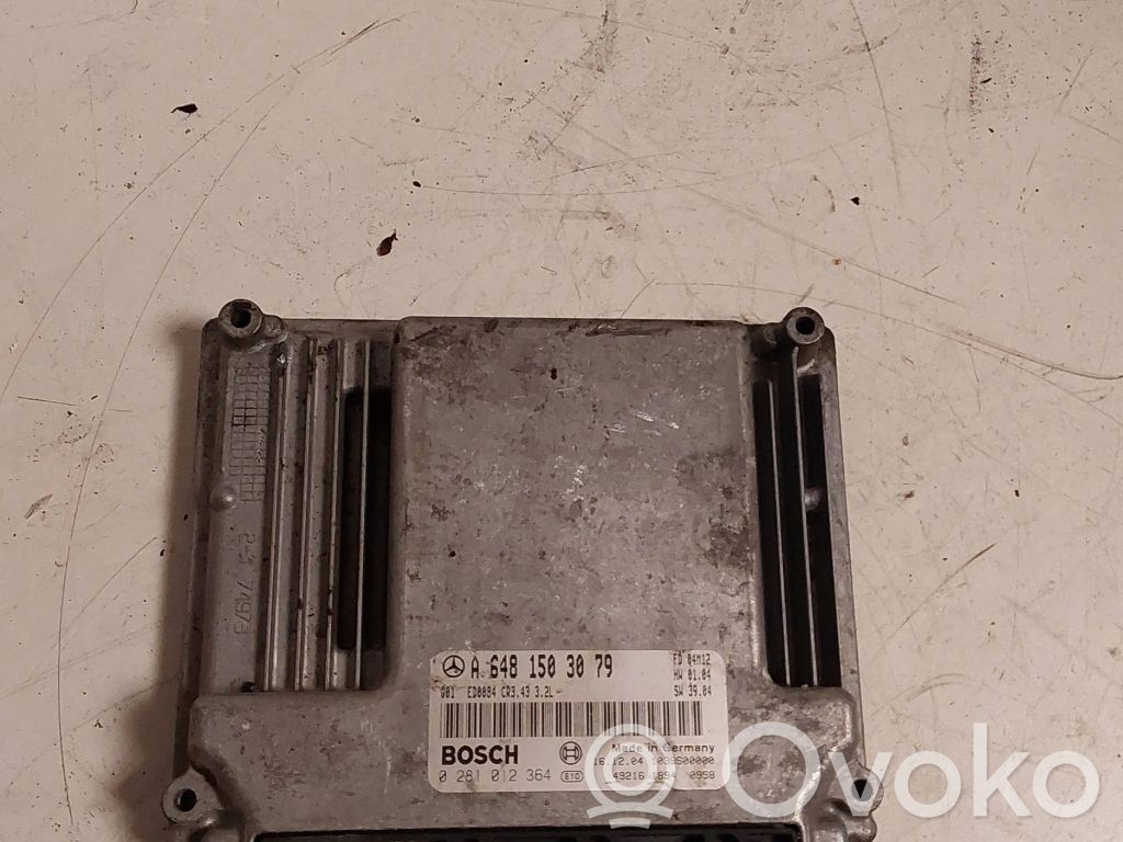 Mercedes-Benz E W211 Sterownik / Moduł ECU 