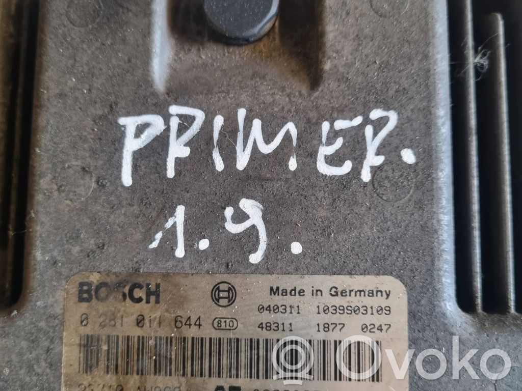 Sterownik / Moduł ECU   0281011644,8200355819,0281011644