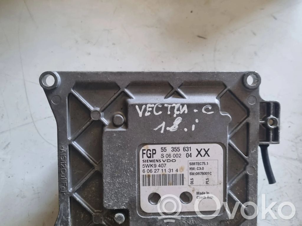 Engine control unit/module   55355631,S0600204,5WK9407
