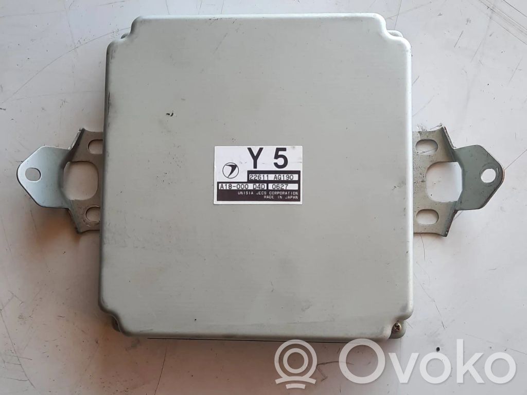 Engine control unit/module   22611AG190,A18000D4D