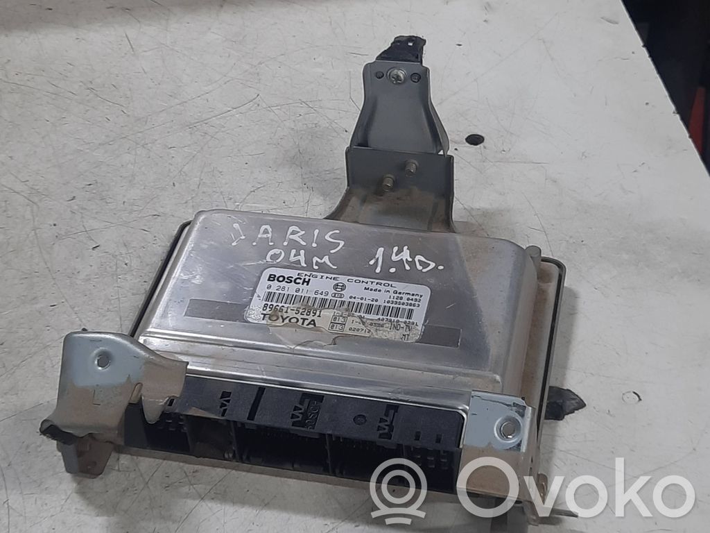 Engine control unit/module   0281011649,8966152891