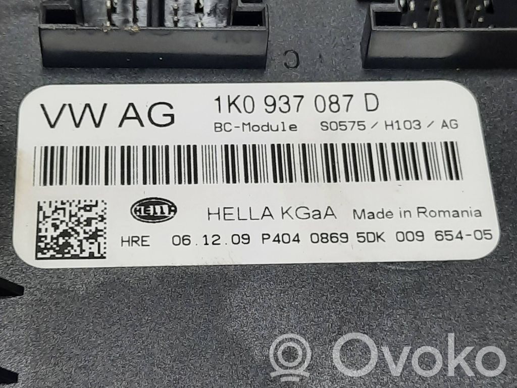 Skoda Octavia Mk2 (1Z) Moduł / Sterownik komfortu 