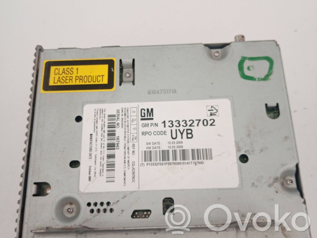 Opel Insignia A Radio/CD/DVD/GPS head unit 