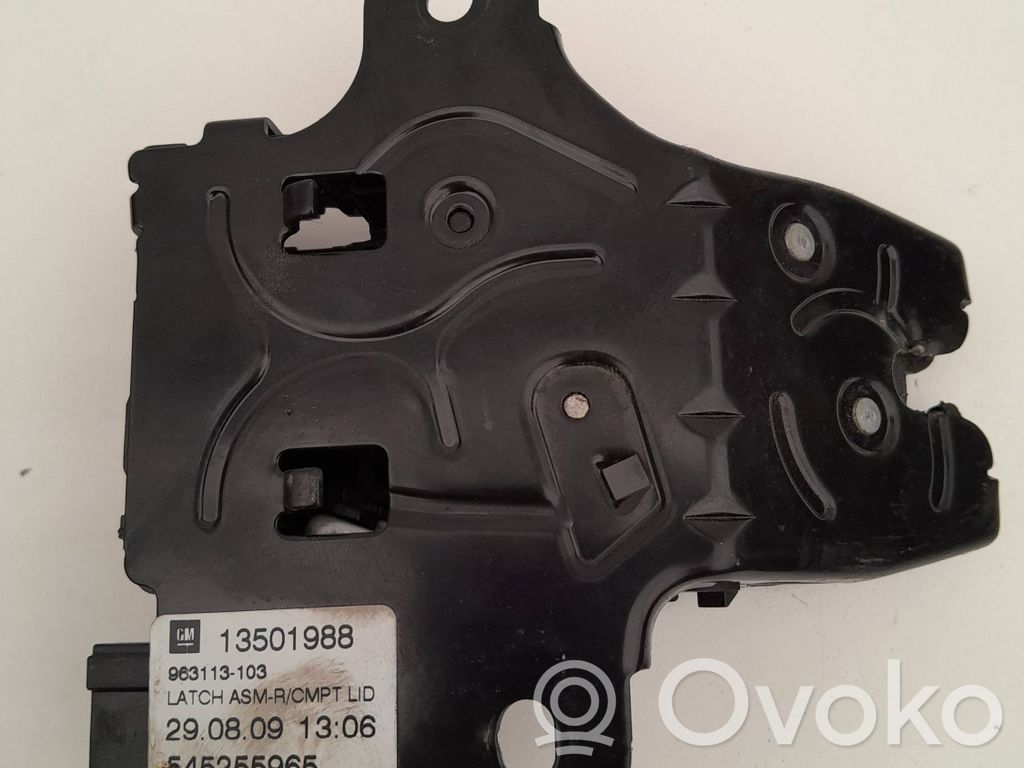 Opel Insignia A Tailgate/trunk/boot lock/catch/latch 