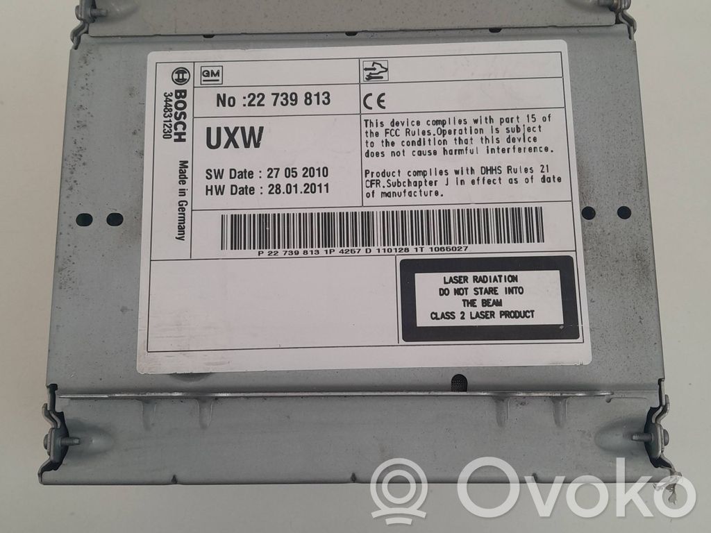 Opel Insignia A Unité principale radio / CD / DVD / GPS 