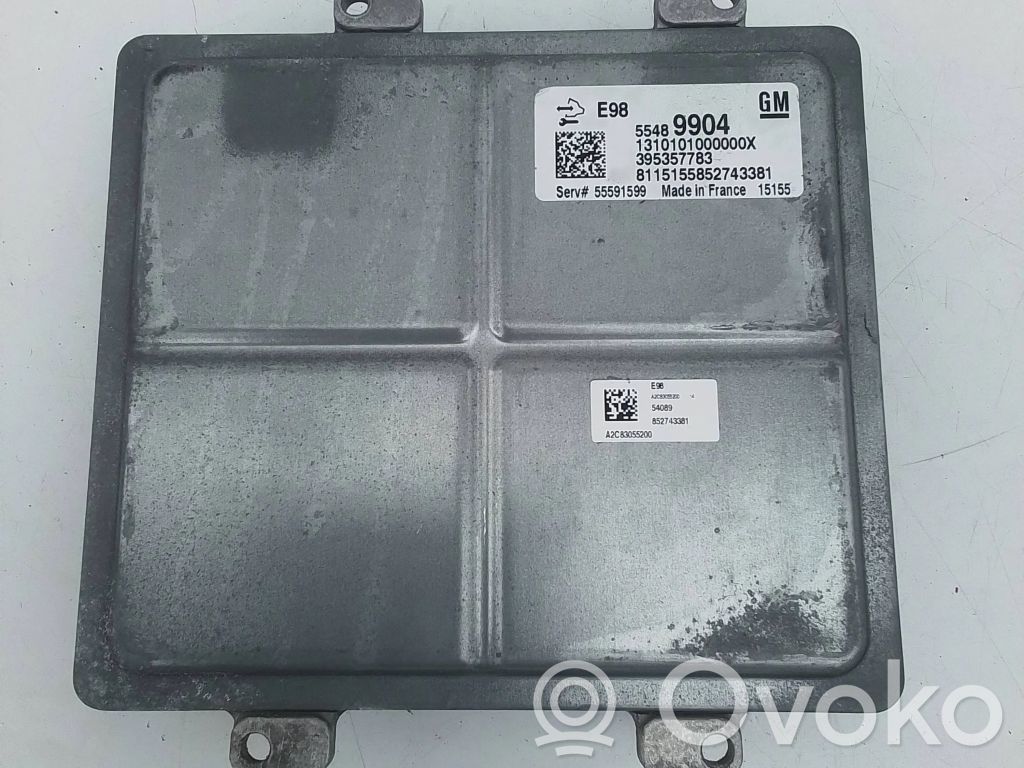 Opel Zafira C Engine control unit/module 