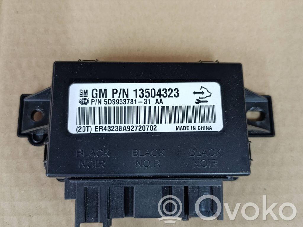 Opel Insignia A Seat control module 