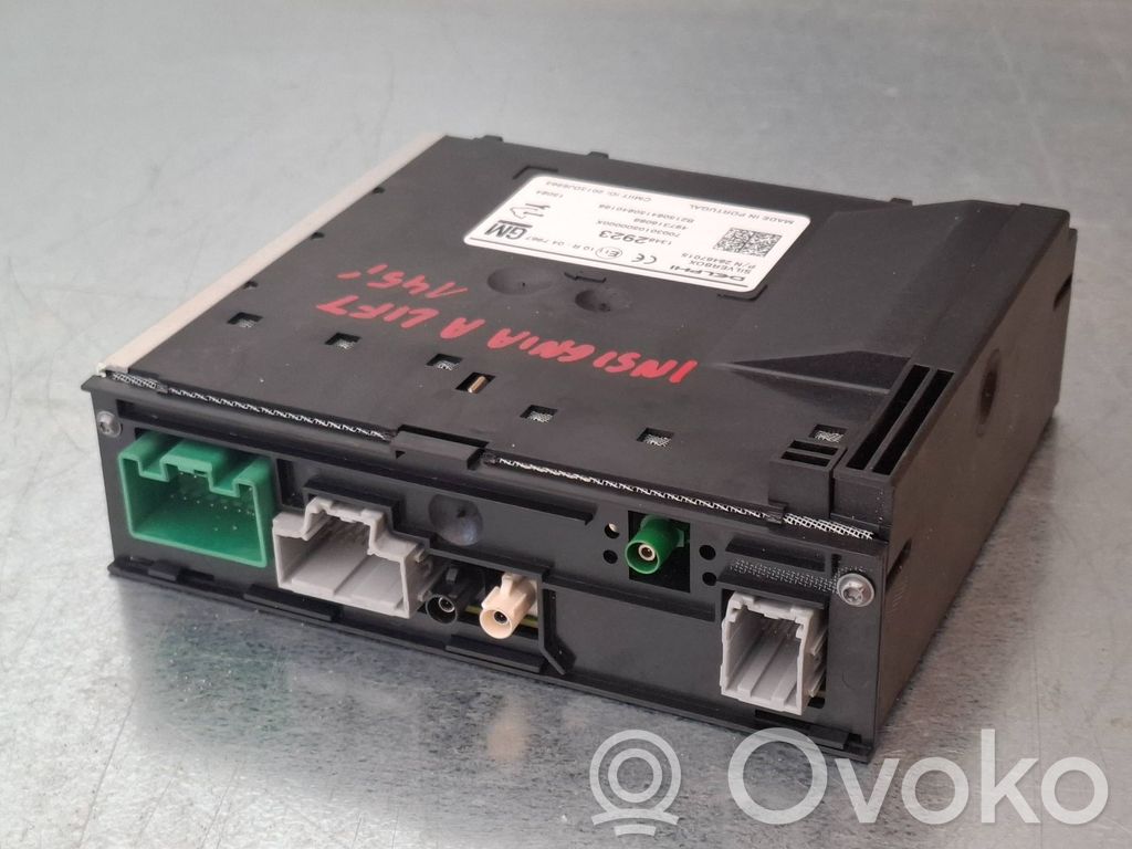 Opel Insignia A GPS navigation control unit/module 