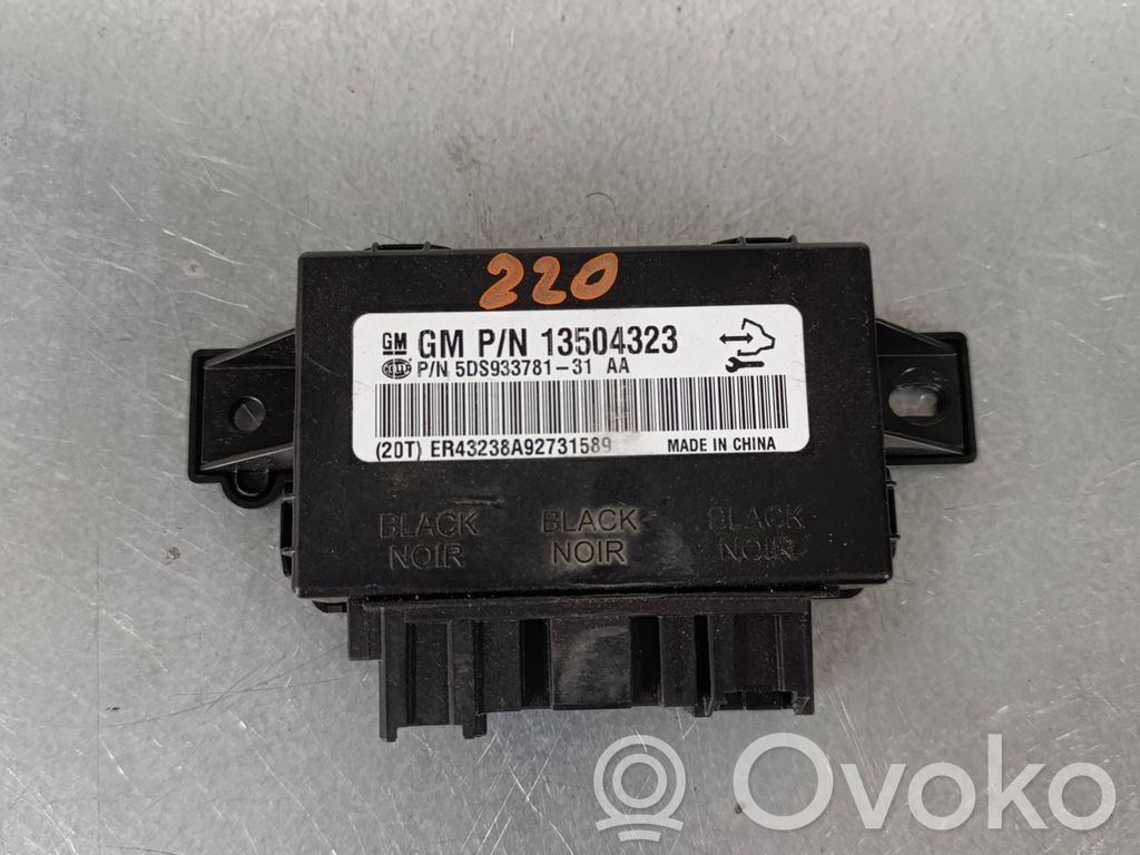 Opel Insignia A Seat control module 