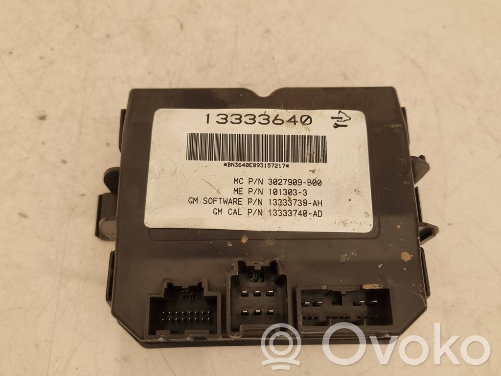 Opel Insignia A Tailgate/trunk control unit/module 