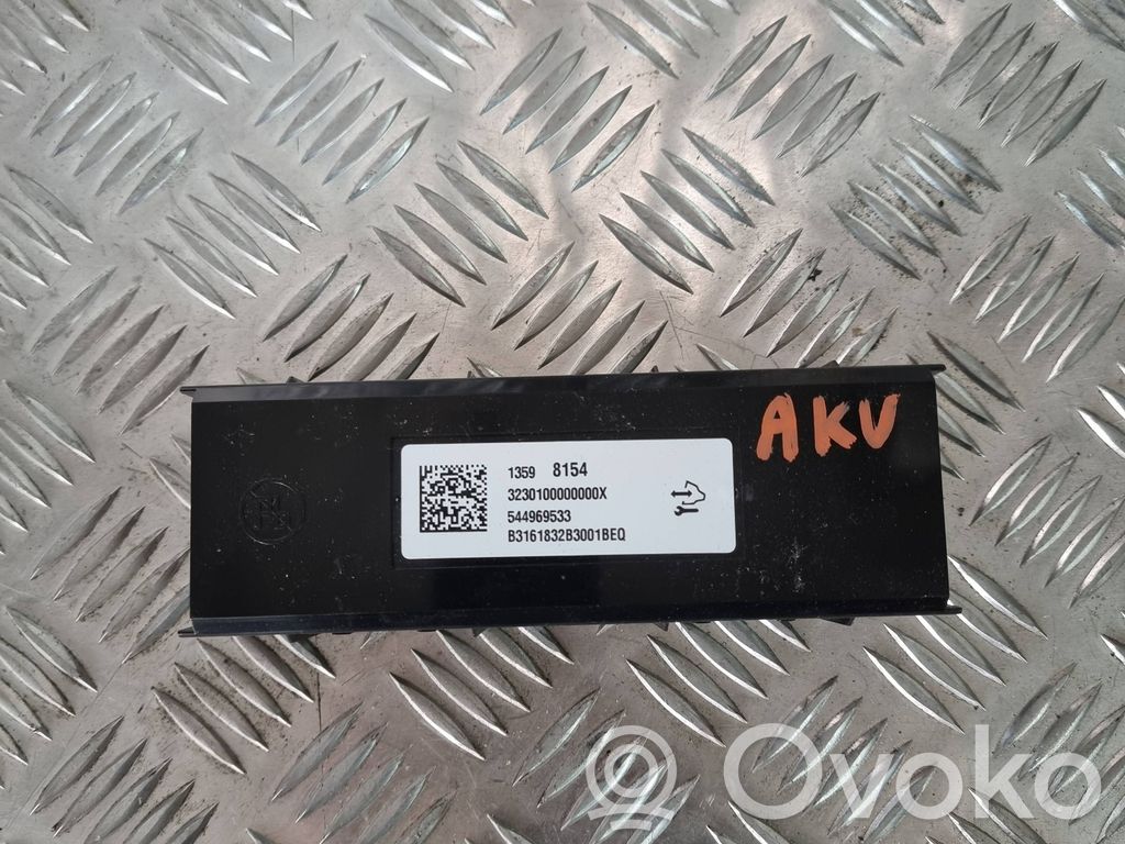 Opel Astra K Air conditioning/heating control unit 