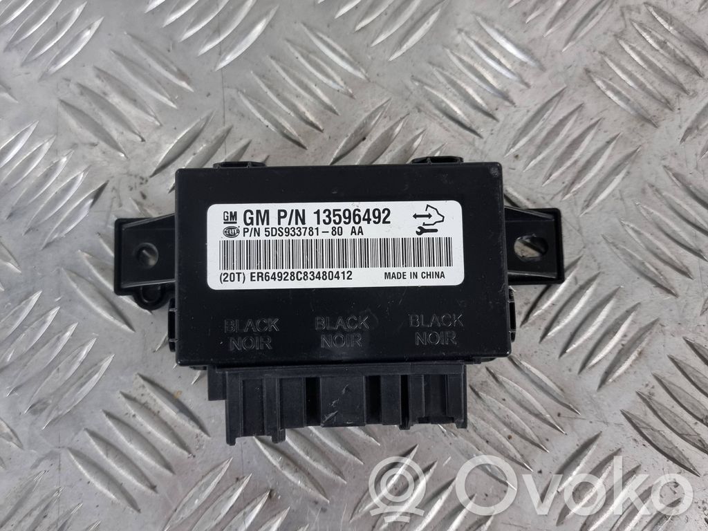 Seat control module   13596492,5DS933781