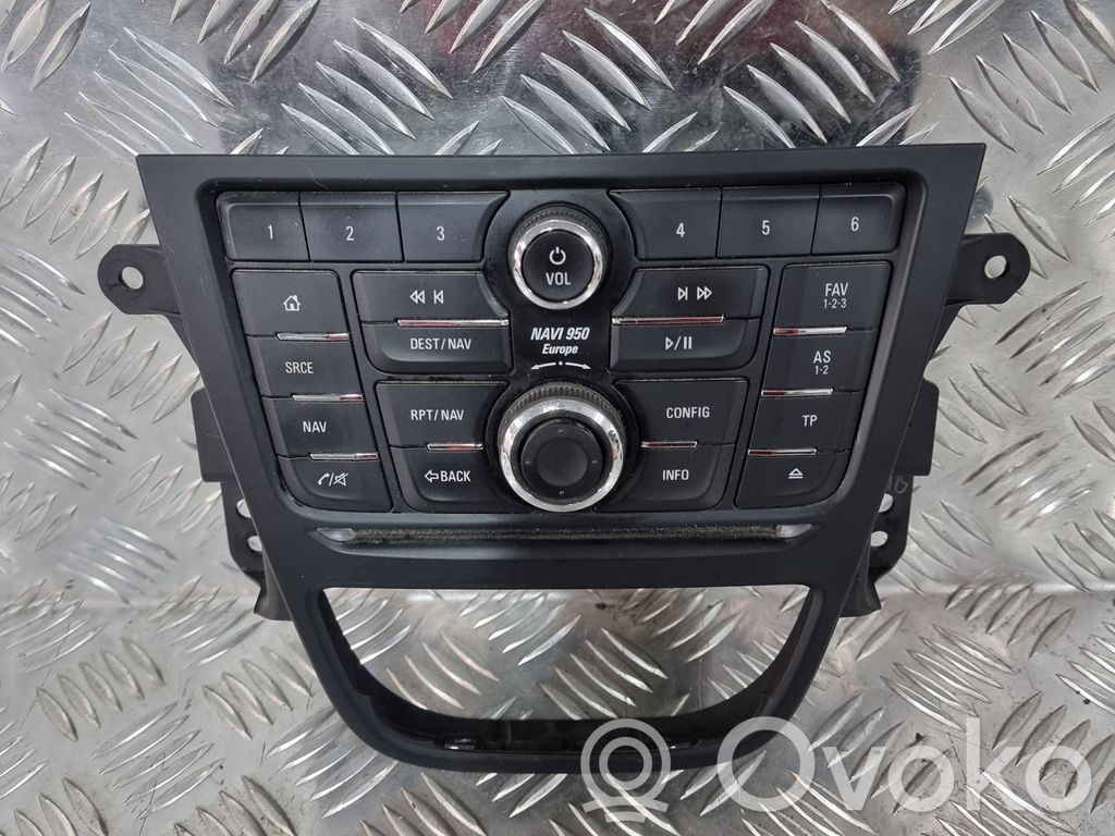 Opel Mokka X Head unit multimedia control 