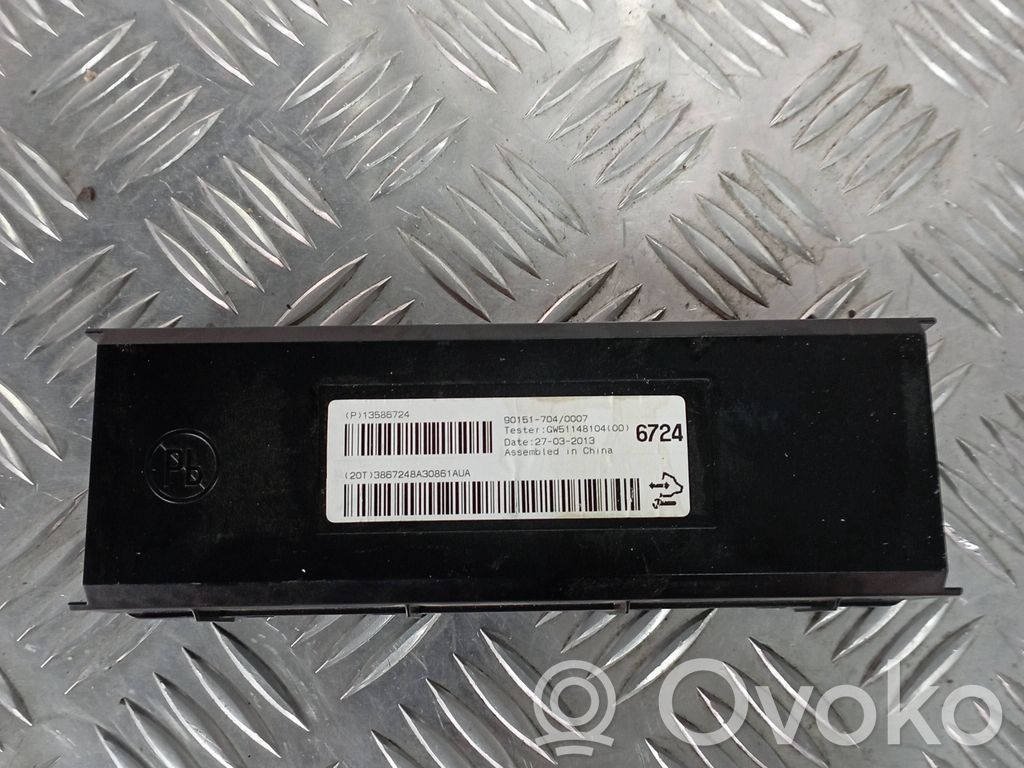 Opel Mokka Climate control unit 