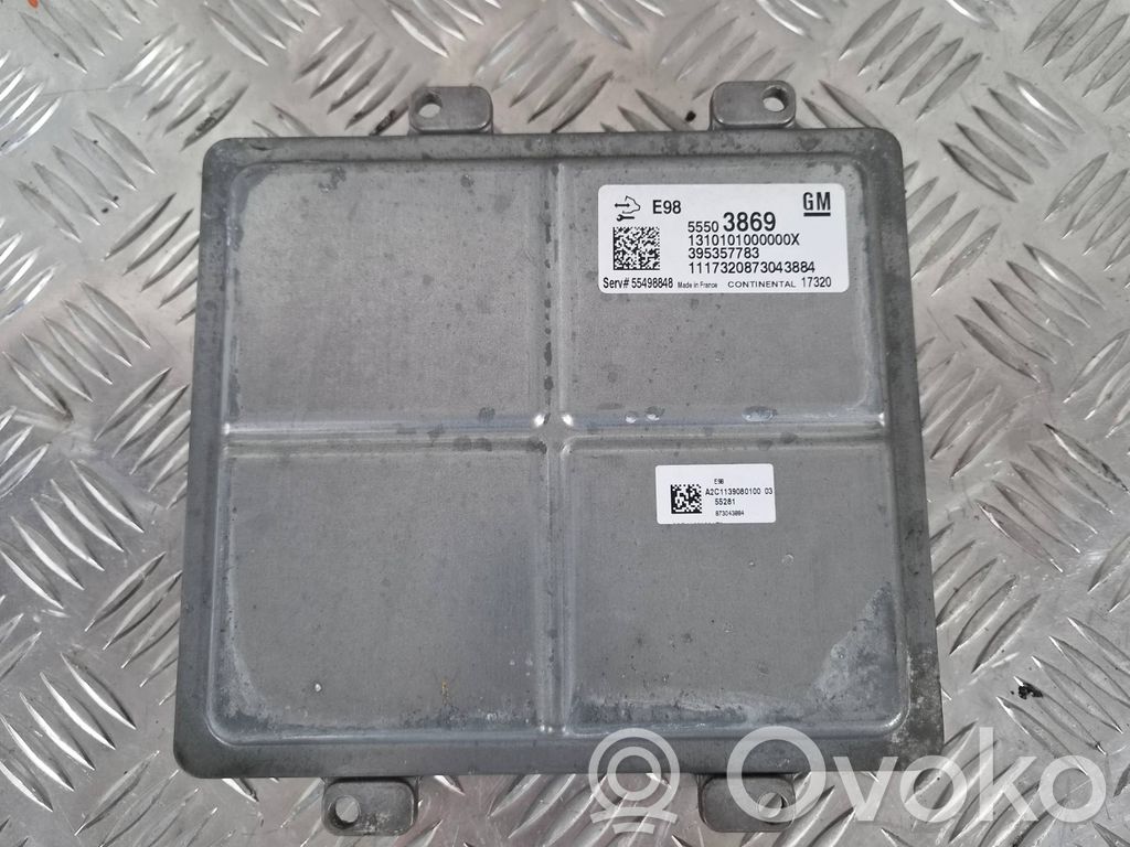 Opel Astra K Engine control unit/module 