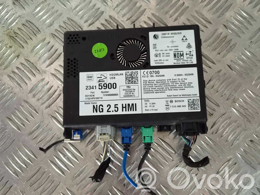 Opel Insignia A Other control units/modules 