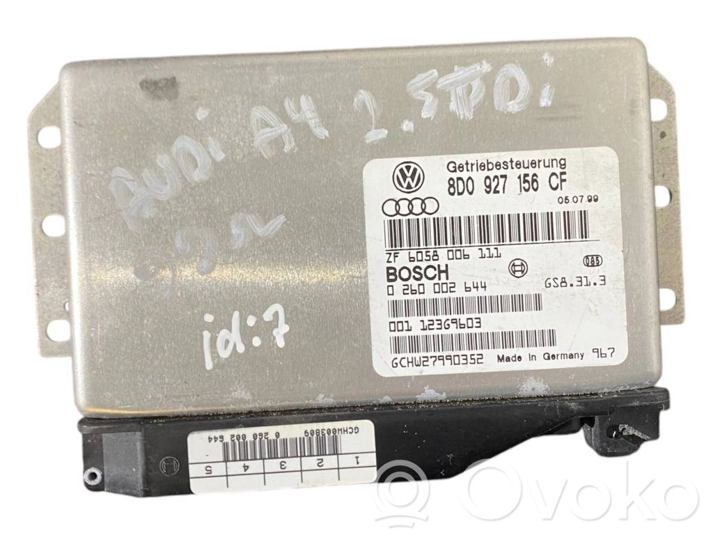 Audi A4 S4 B5 8D Gearbox control unit/module 