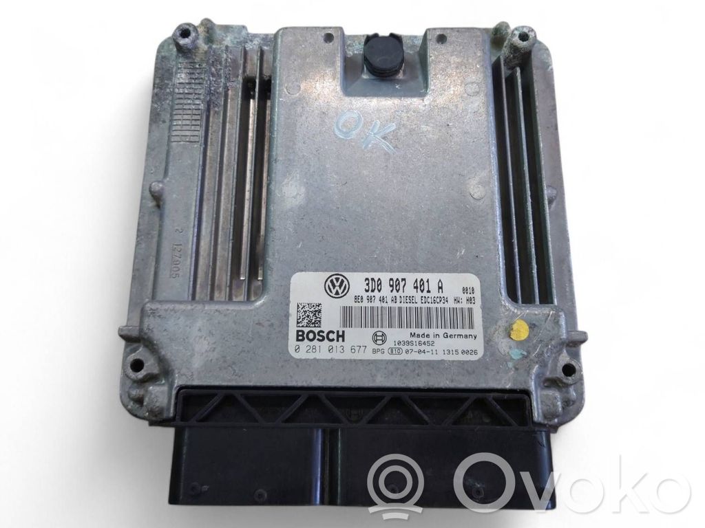 Volkswagen Phaeton Engine control unit/module 