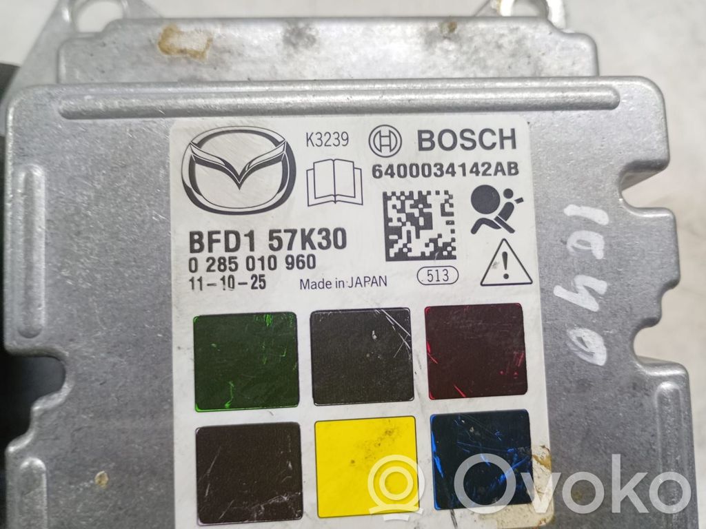 Mazda 3 II Airbag control unit/module 