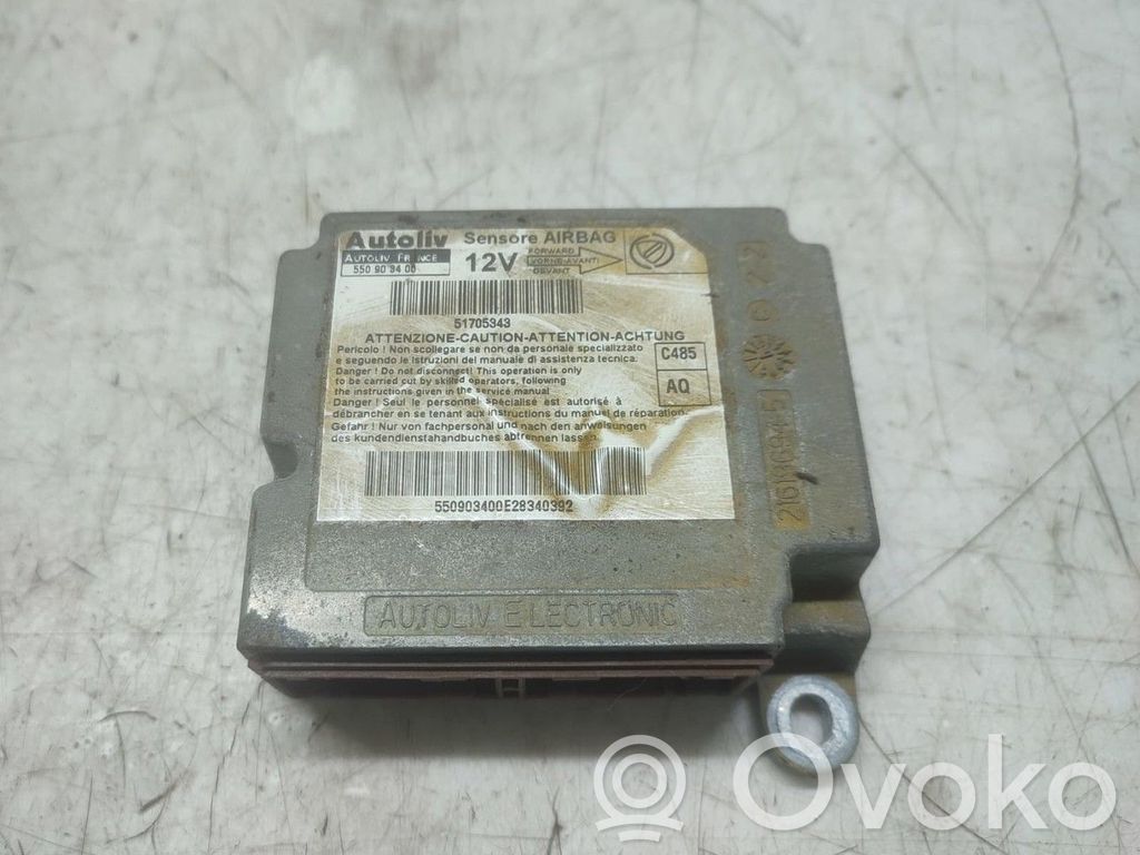 Fiat Doblo Airbag control unit/module 