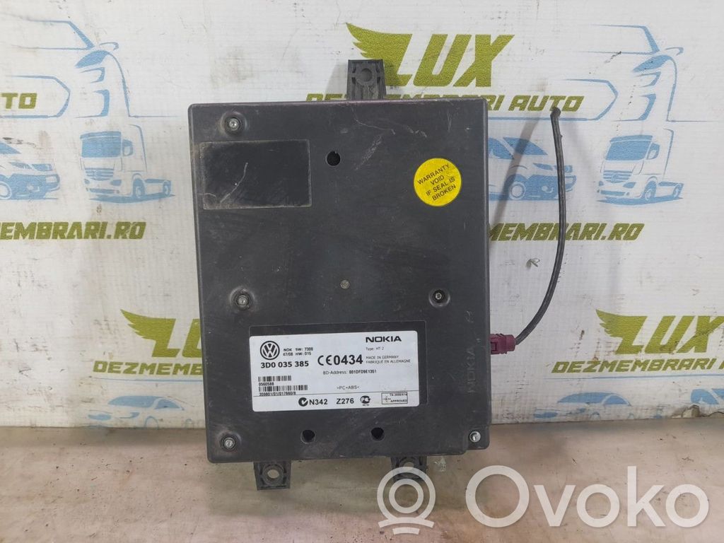 Volkswagen Phaeton Bluetooth control unit module 