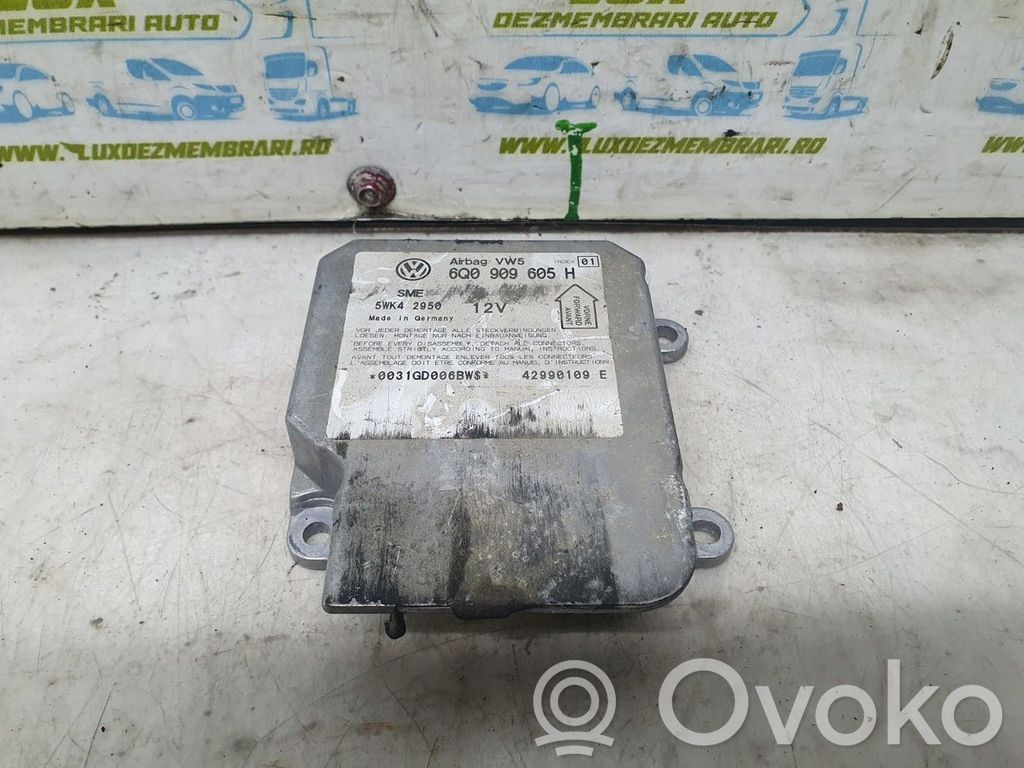 Volkswagen Polo Module de contrôle airbag