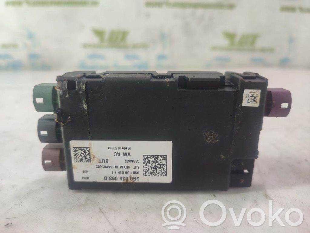 Skoda Kodiaq Enchufe conector USB 