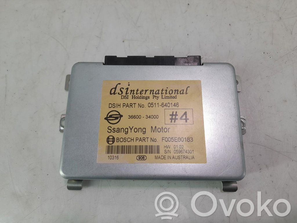 Komputer / Sterownik ECU silnika   3660034000