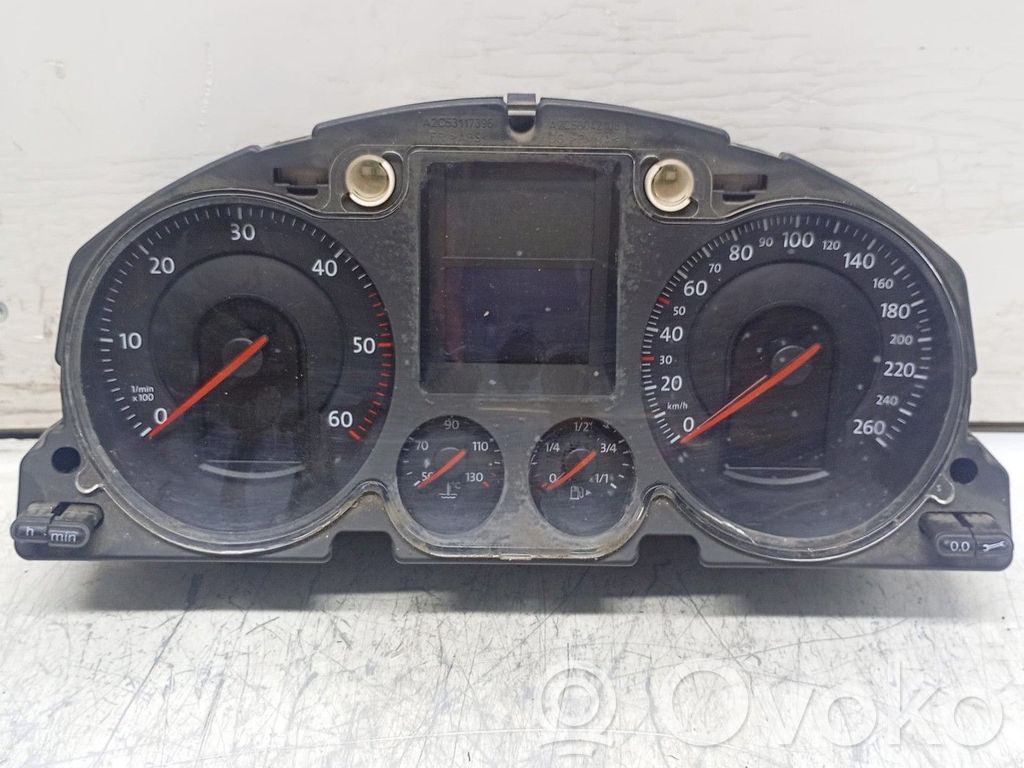 Volkswagen PASSAT B6 Otras partes del panel de instrumentos