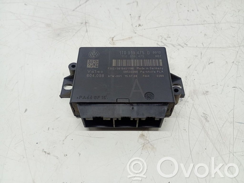 Volkswagen Golf VI Sterownik / Moduł parkowania PDC 