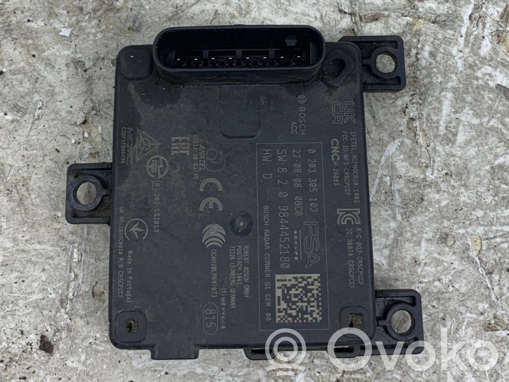 Opel Astra L Módulo de control de punto muerto 