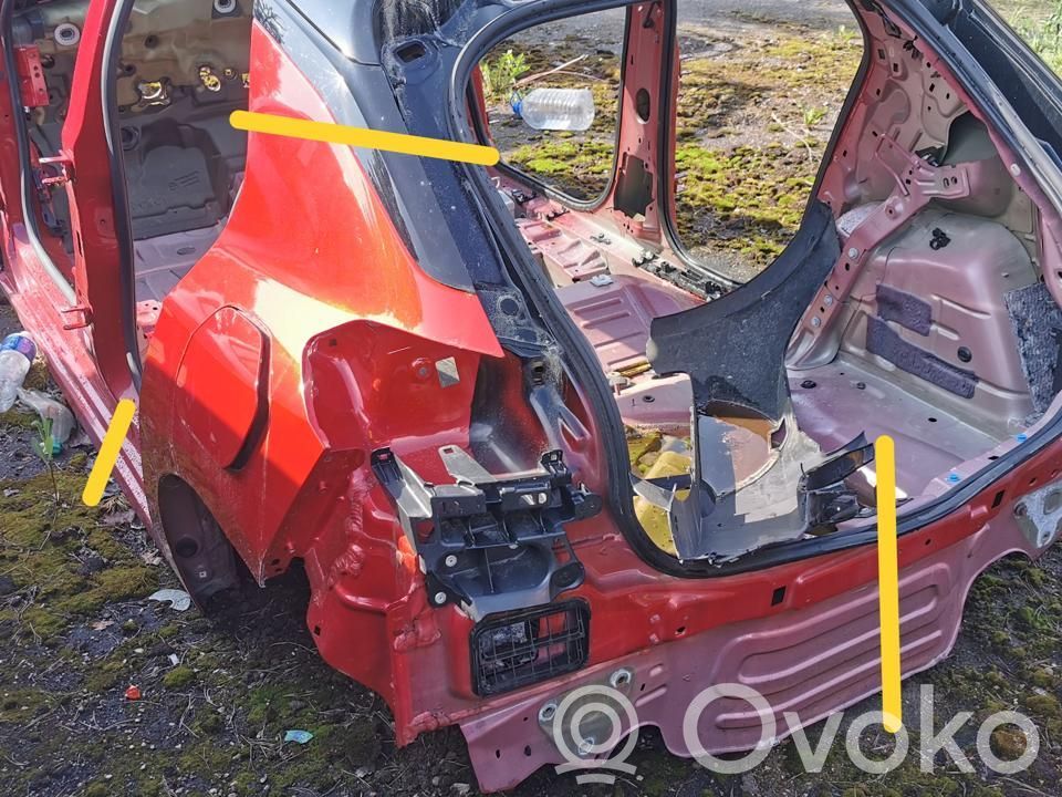 Opel Corsa F Hinteres Viertel Karosserie 
