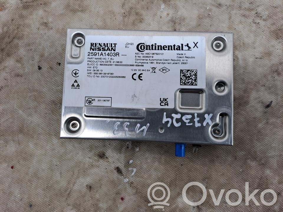 GPS navigation control unit/module   2591A1403R,X7324