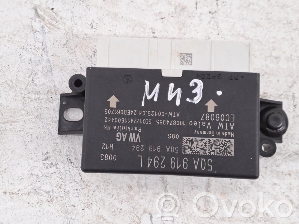 Volkswagen Polo VI Sterownik / Moduł parkowania PDC 