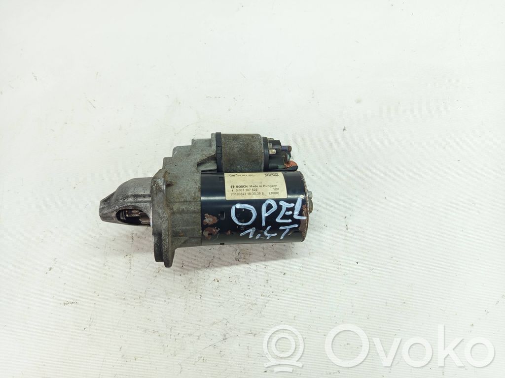 Opel Astra J Motorino d’avviamento 