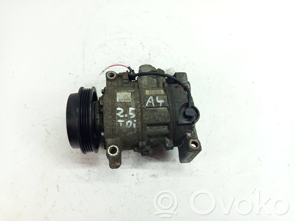 Audi A4 S4 B6 8E 8H Kompresor / Sprężarka klimatyzacji A/C 