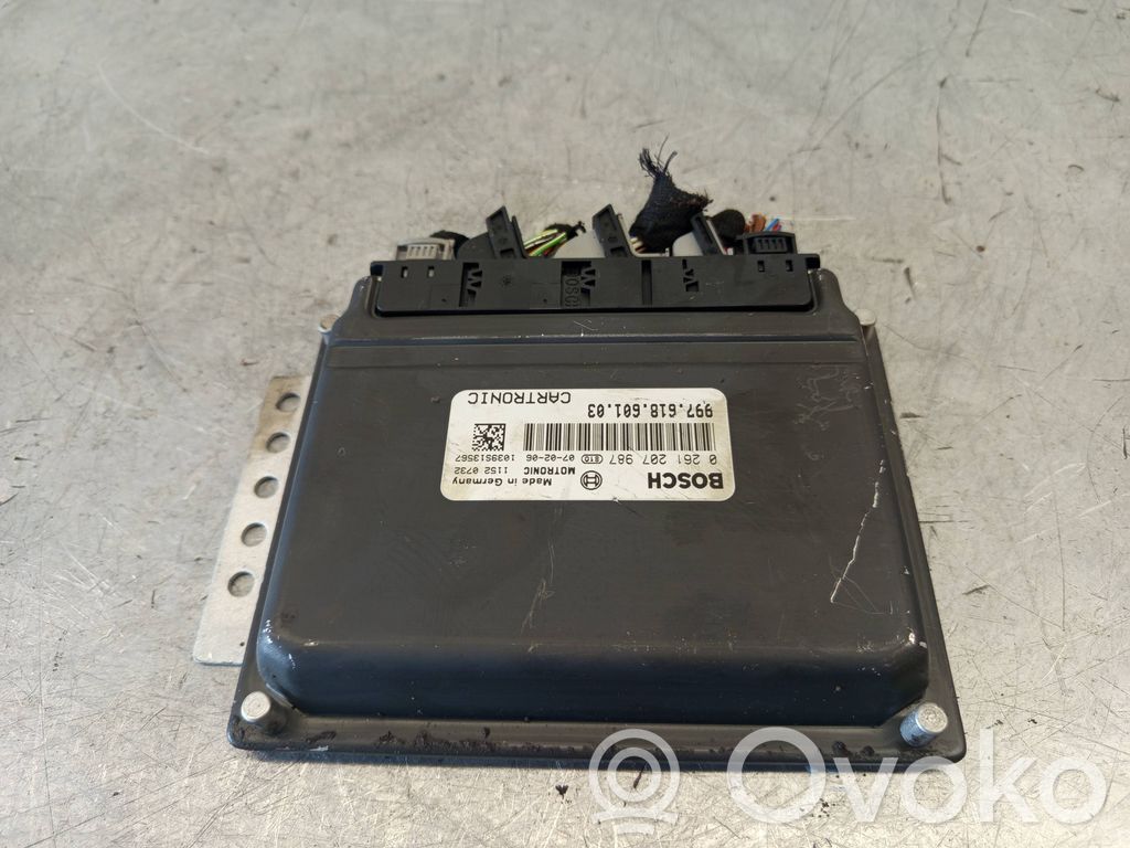 Porsche Boxster 987 Komputer / Sterownik ECU silnika 