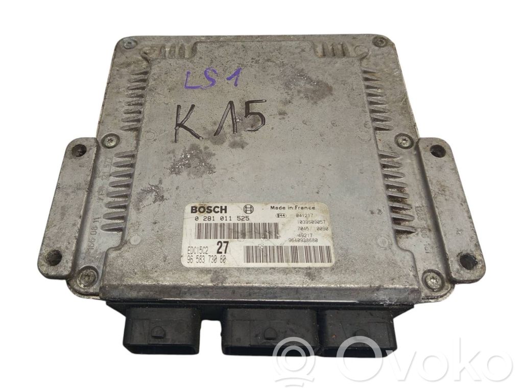 Peugeot 206 Engine control unit/module 