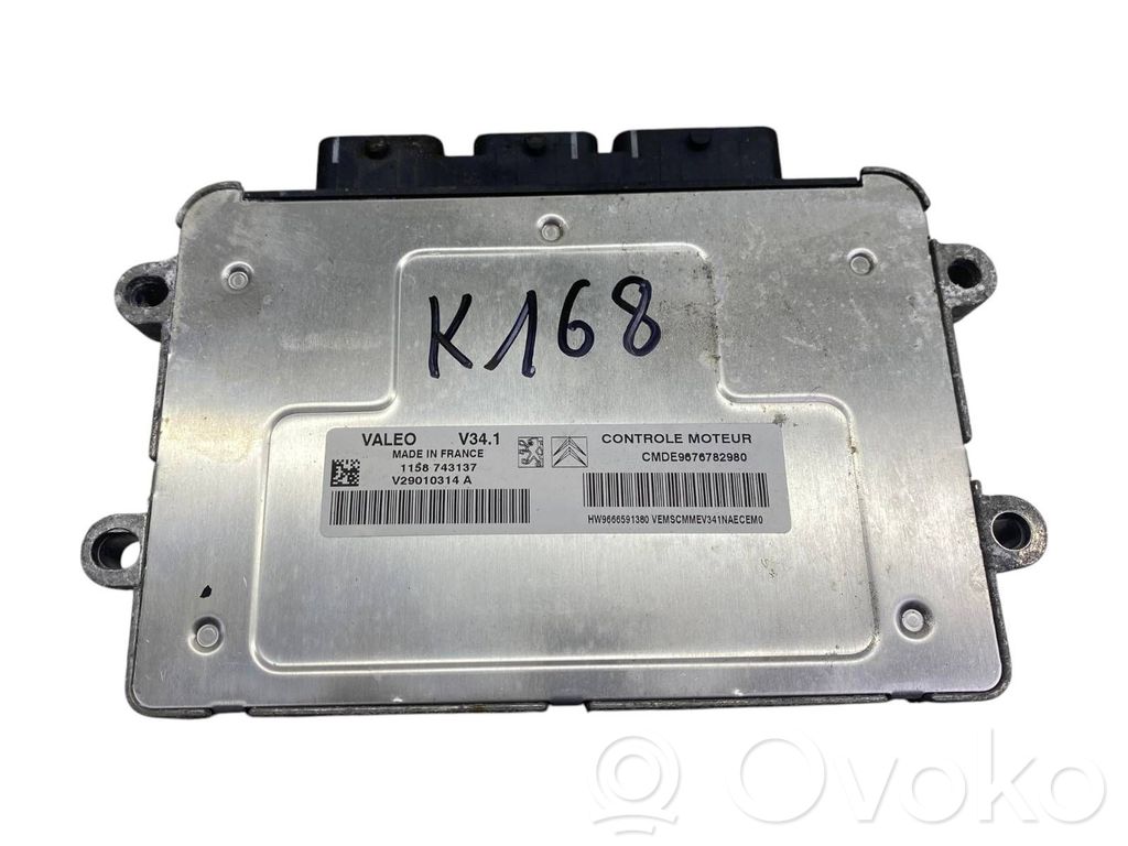 Peugeot 207 Engine control unit/module 