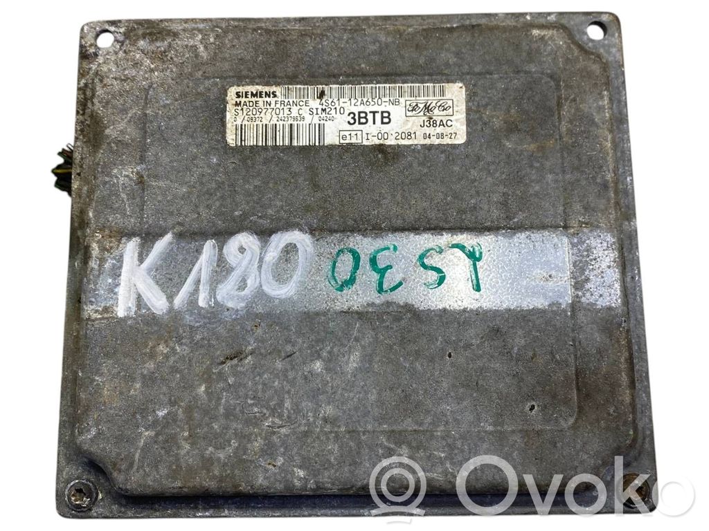 Unidad de control/módulo del motor   4S6112A650NB,3BTB,S120977013C