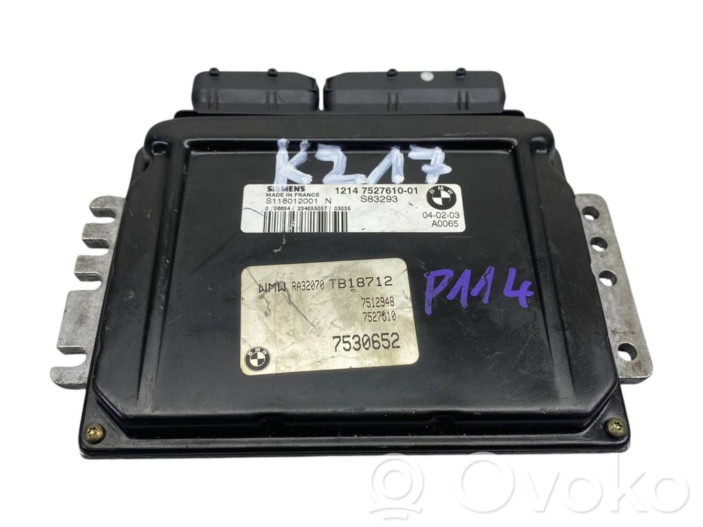 Mini One - Cooper Coupe R56 Engine control unit/module 
