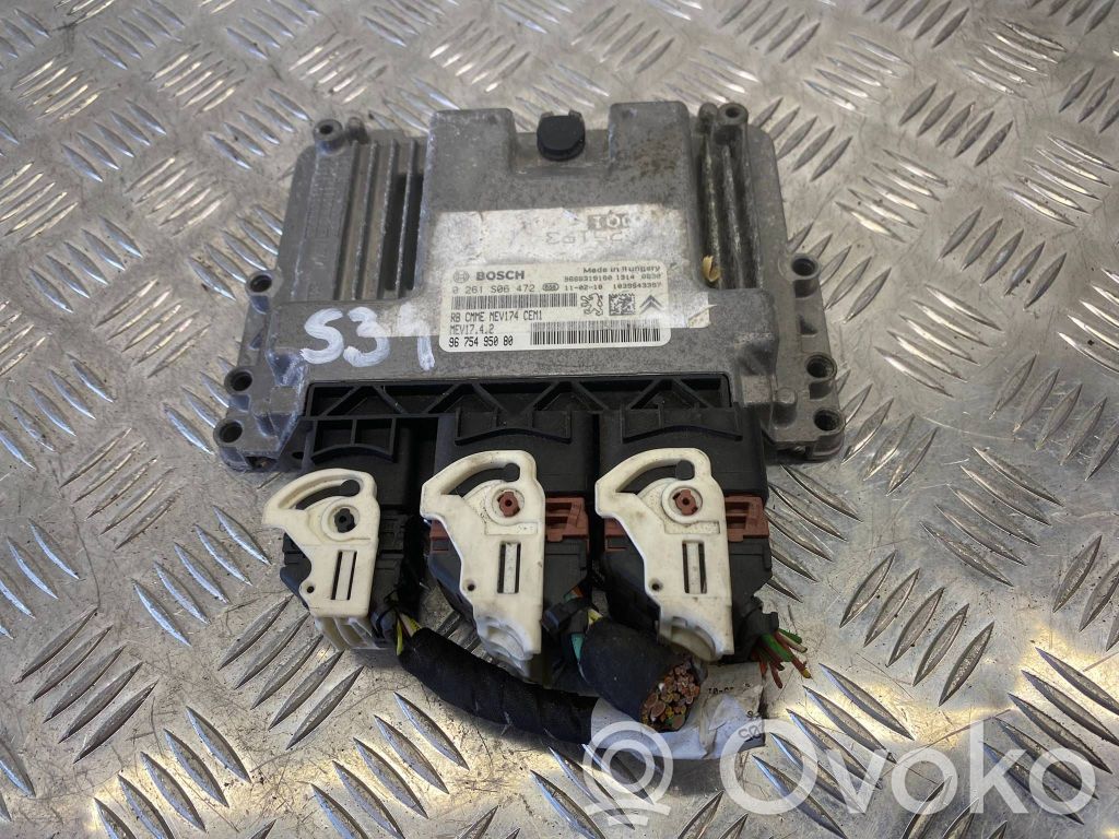 Peugeot 207 Calculateur moteur ECU 