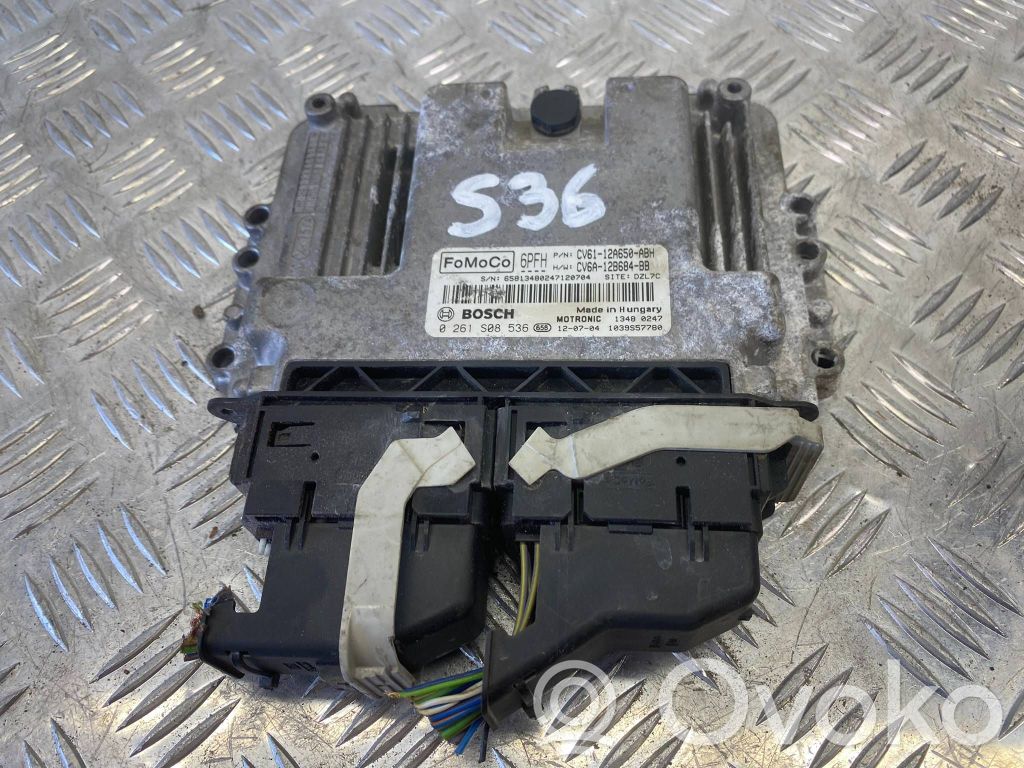 Engine control unit/module   CV6112A650ABH,CV6A12B684BB,0261S08536