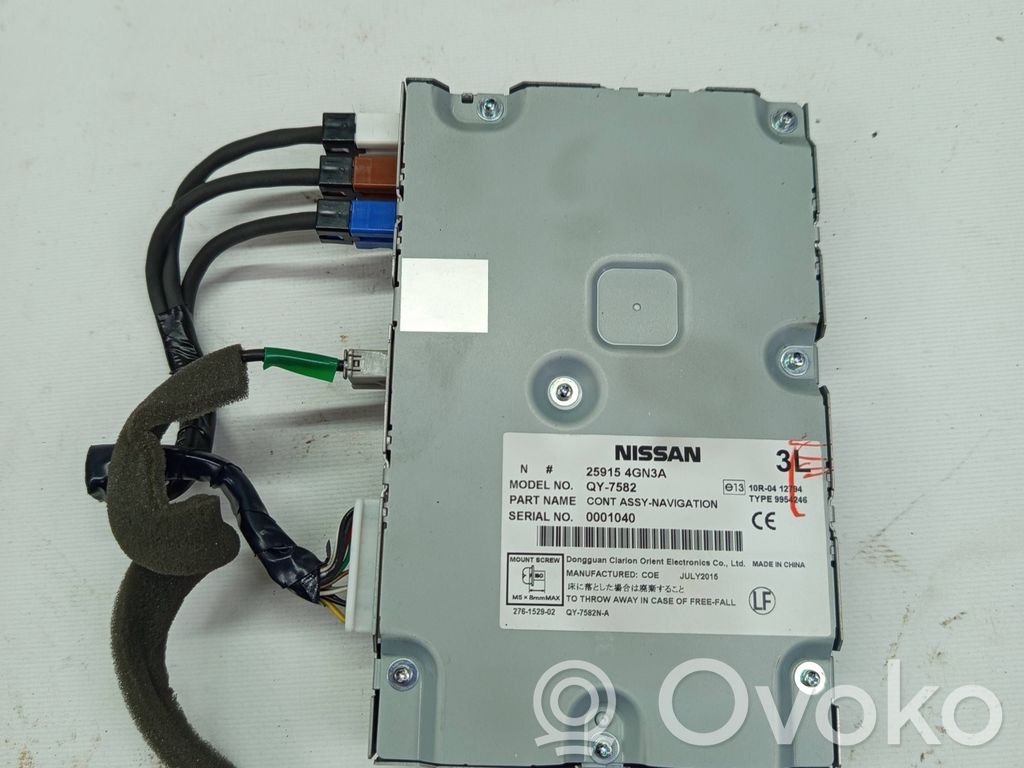 Moduł / Sterownik GPS   259154GN3A,QY7582,0001040