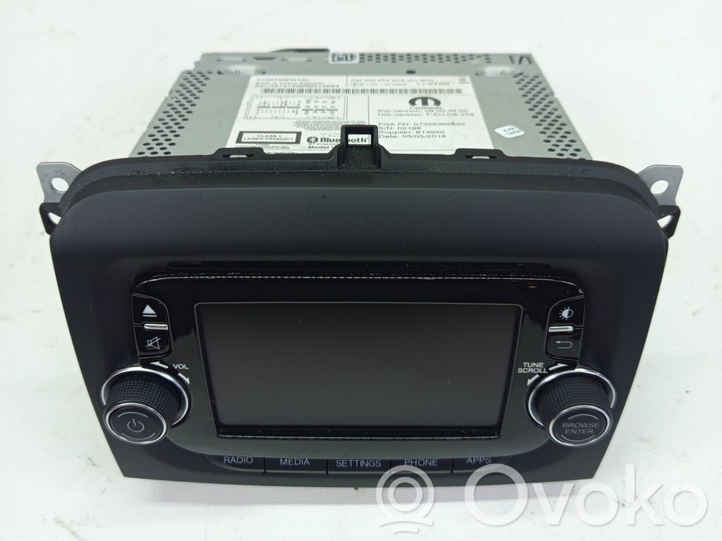 Panel / Radioodtwarzacz CD/DVD/GPS   ACF07356369840,07356369840,10R036626,814950