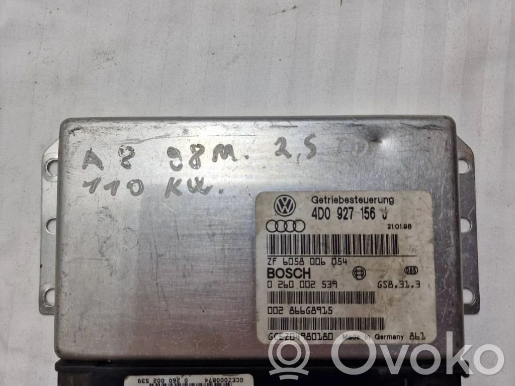 Gearbox control unit/module   4D0927156J,6058006054,0260002539