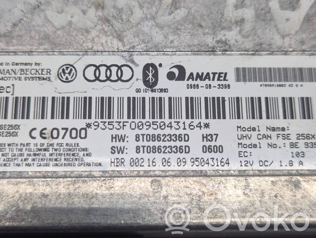 Bluetooth control unit module   8T0862336D