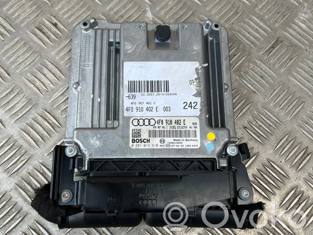 Engine control unit/module   4F0910402E,4F0907401,0281013610