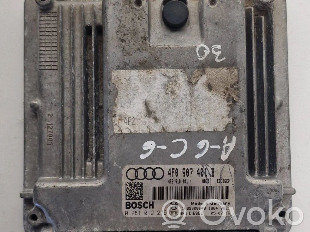 Audi A6 S6 C6 4F Calculateur moteur ECU 