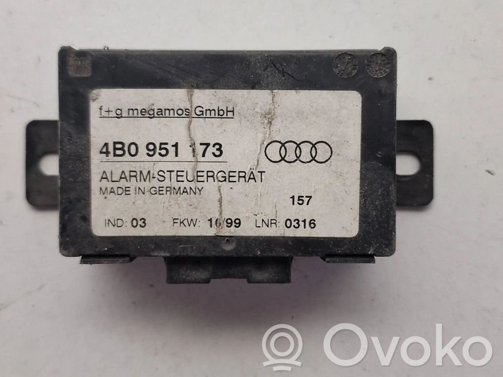 Unidad de control/módulo de alarma   4B0951173